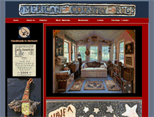 Tablet Screenshot of americancountryrugs.com